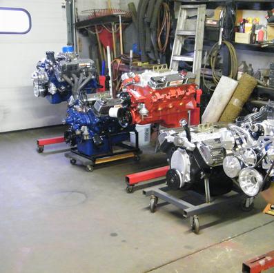 Custom engine build project finished